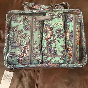 Vera Bradley 4 piece cosmetic organizer brand new